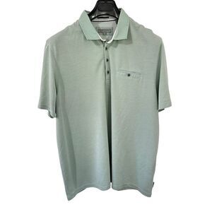 Ted Baker mint green polo shirt size 7 A512